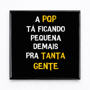 Ímã a pqp ta ficando pequena demais