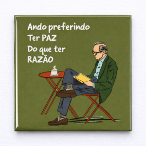 Ímã preferindo ter paz do que razão